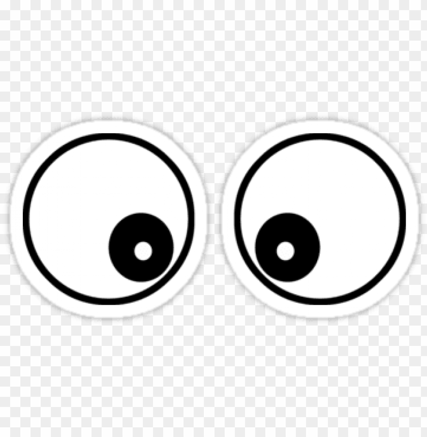 Googly Eyes Funny Stickers Png Image With Transparent - 
