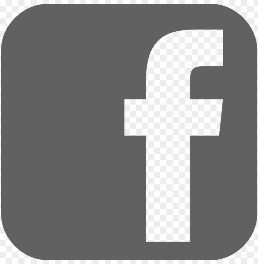 Download gray facebook logo png png Free PNG Images TOPpng