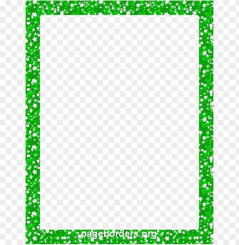 green border