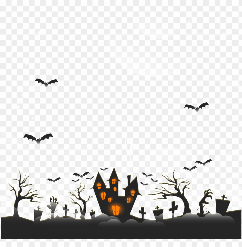 Halloween Banner Party Decoration Png Image With Transparent