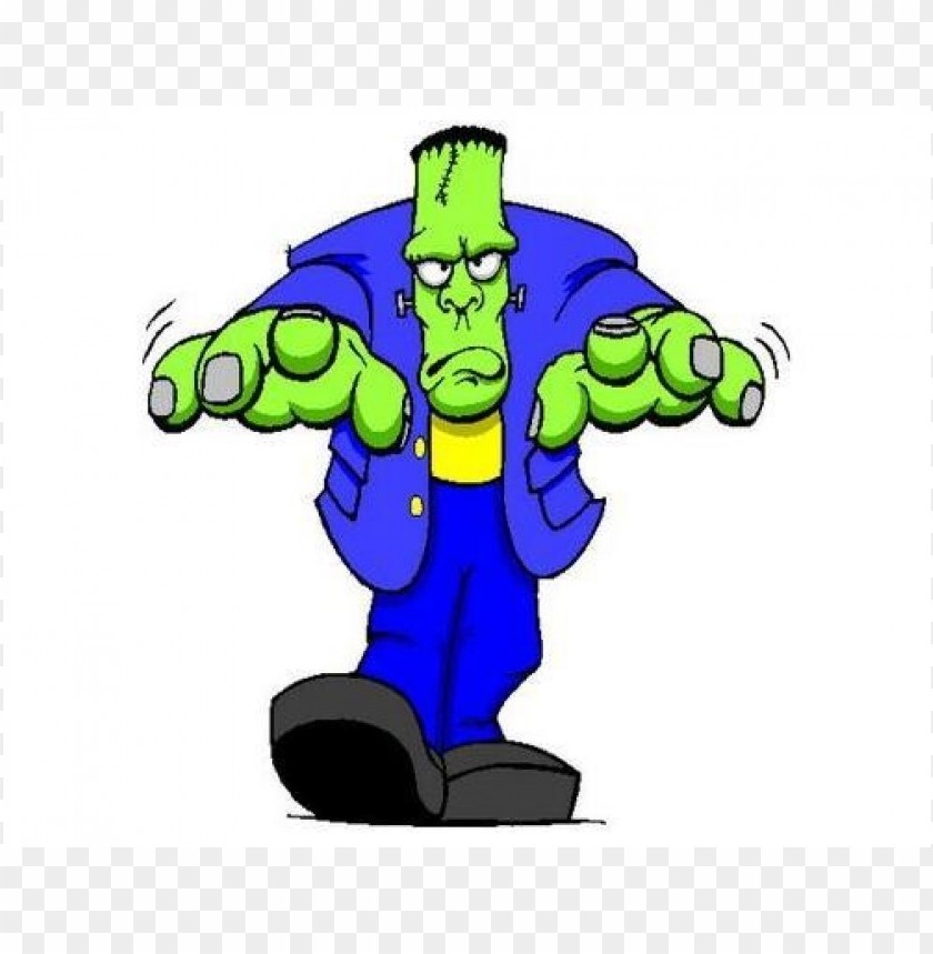 Free download | HD PNG cartoon frankenstein halloween png vector ...
