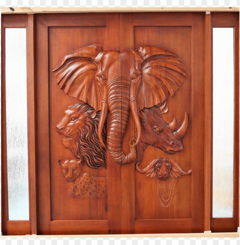 Hand Carved Wood Eh Hand Carved Wooden Door Png Image With Transparent Background Toppng - wooden door texture roblox