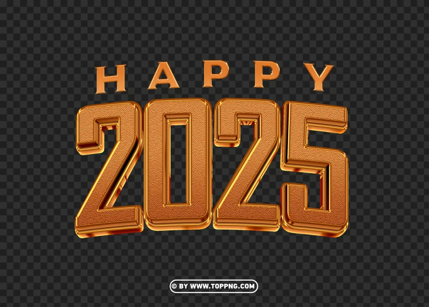 Happy 2025 Png Clipart cutout PNG & clipart images TOPpng