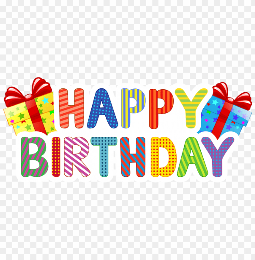 Download happy birthday png - Free PNG Images | TOPpng