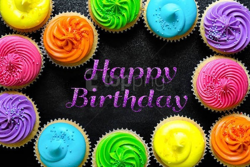 Free download | HD PNG colorful happy birthday cakes 4k wallpaper ...