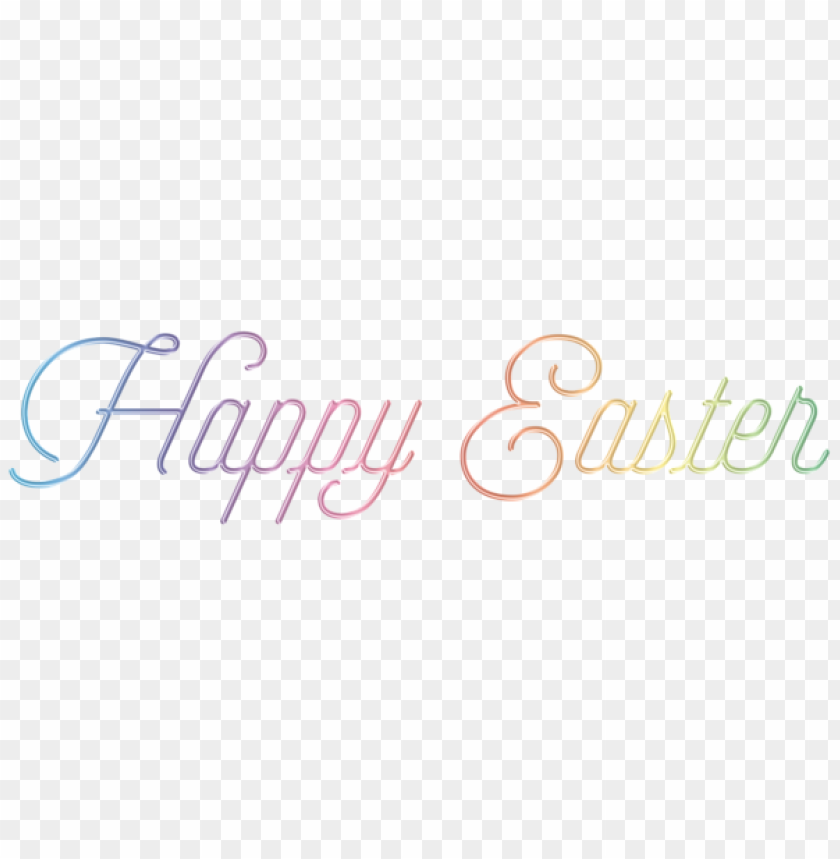 Free download | HD PNG happy easter text transparent png images ...