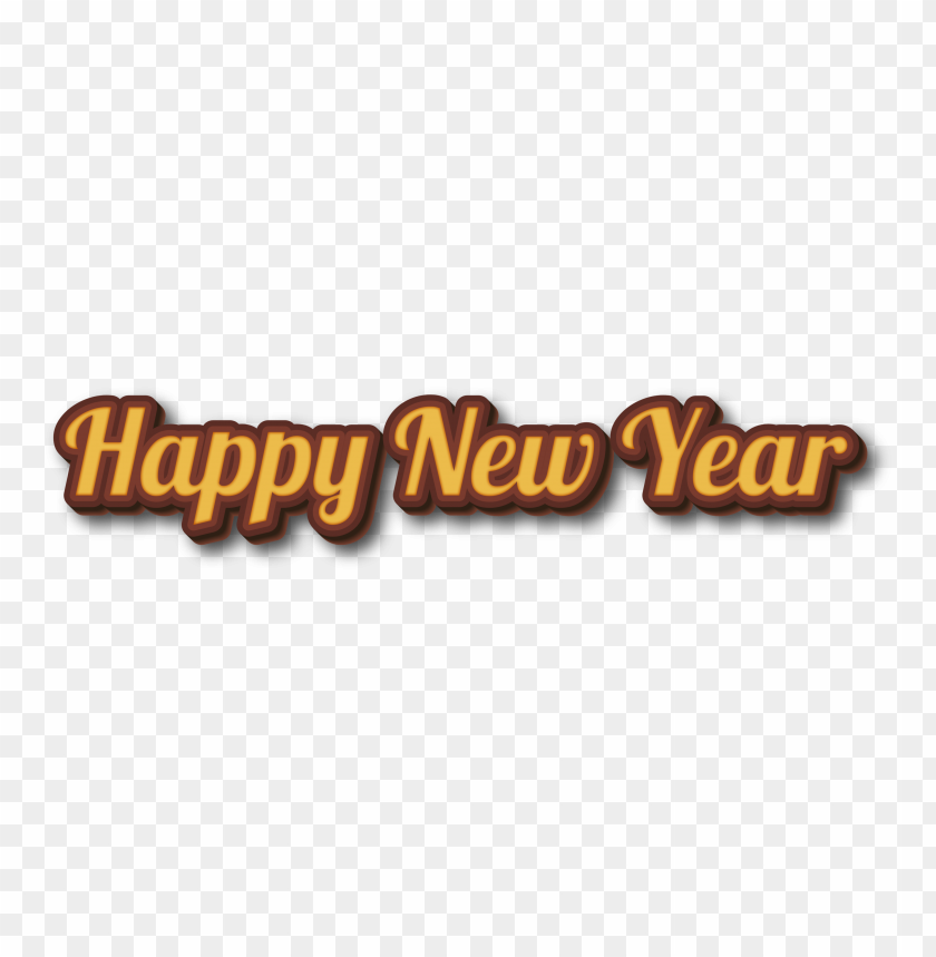 Free download | HD PNG happy new year chocolate style text 2023 png ...