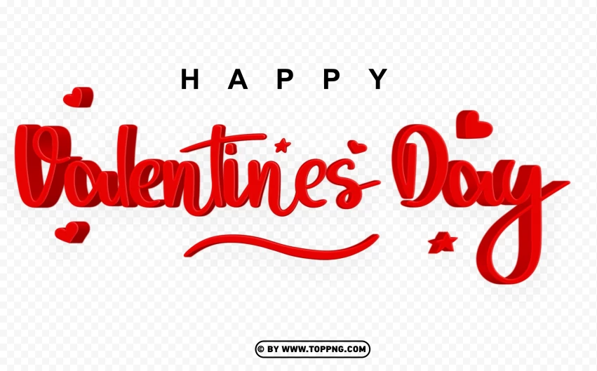 Free download | HD PNG happy valentines day 3d red cutting - Image ID ...