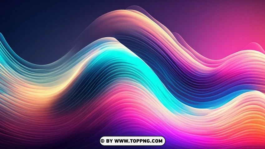 Free download | HD PNG hd colorful abstract wave lines in 4k wallpaper ...