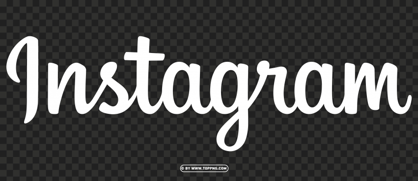 Free download | HD PNG hd instagram logo text white free png - Image ID ...