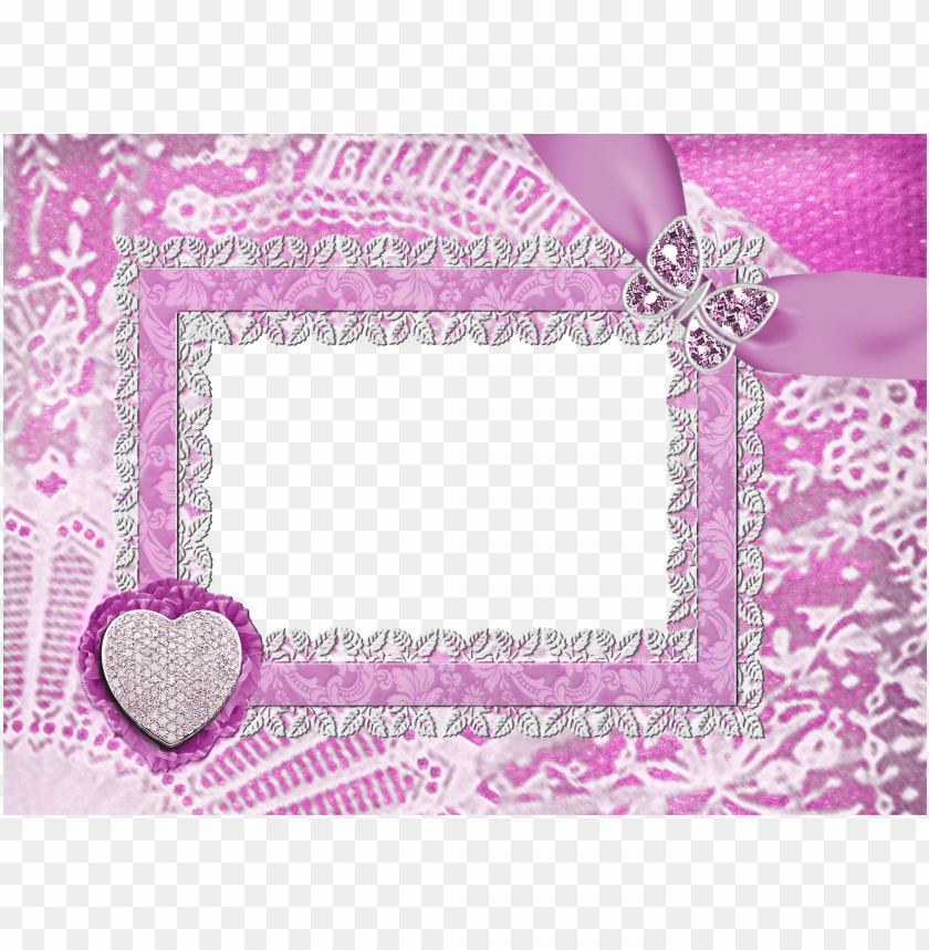 heart and butterfly jewellery pink transparent frame background best stock photos toppng toppng