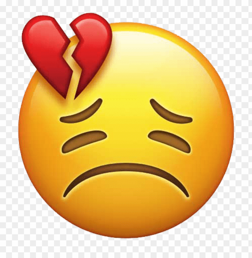 Download heart broken emoji red clipart png photo | TOPpng