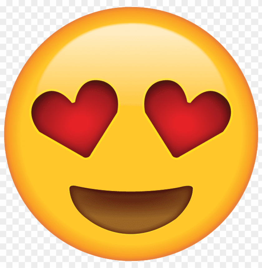 Free download | HD PNG classic heart eyes emoji png clipart png photo ...