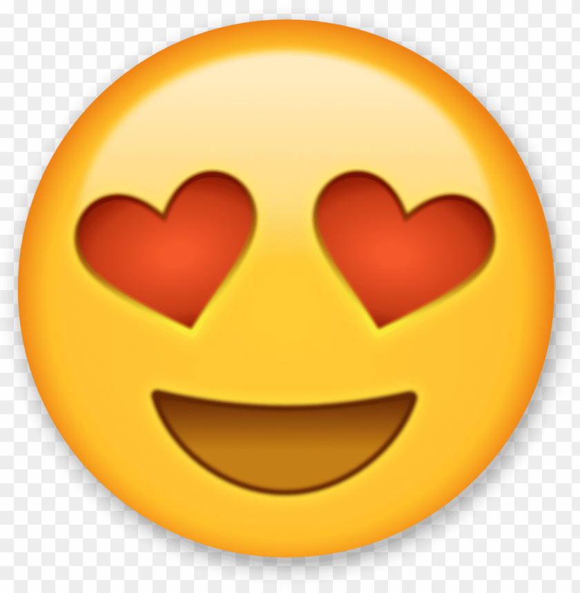 Free download | HD PNG heart eyes emoji jpg PNG transparent with Clear ...