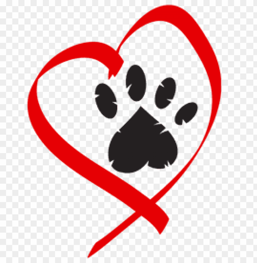 Download Heart Paw Print Png Image With Transparent Background Toppng SVG, PNG, EPS, DXF File