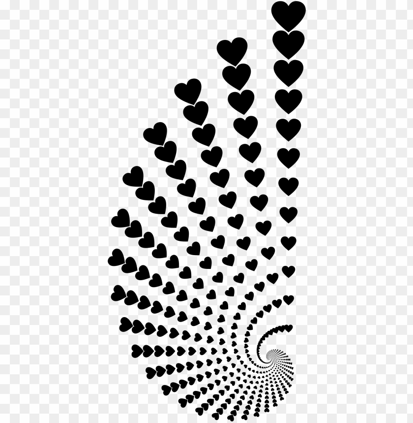 Free download | HD PNG hearts swirl design black svg black and white