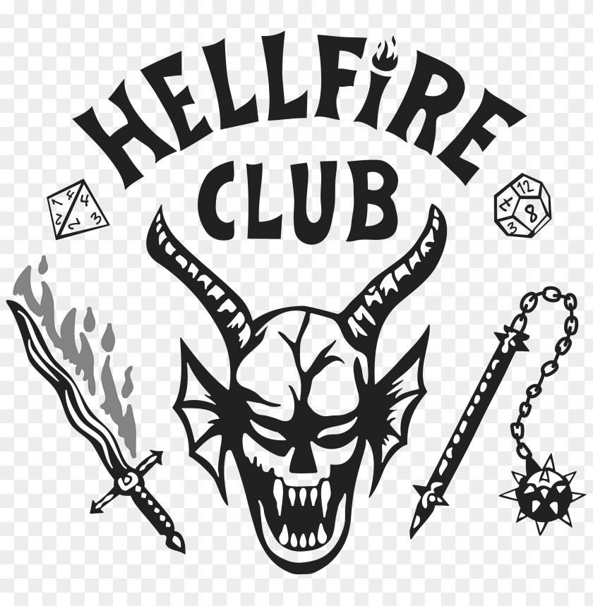 Free Download | HD PNG Hellfire Club Black And White Color Png - 475960 ...