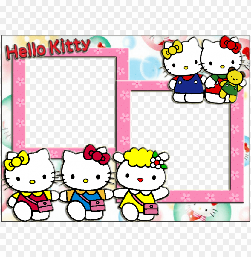 0 Result Images of Hello Kitty Border Design For Project Simple - PNG ...