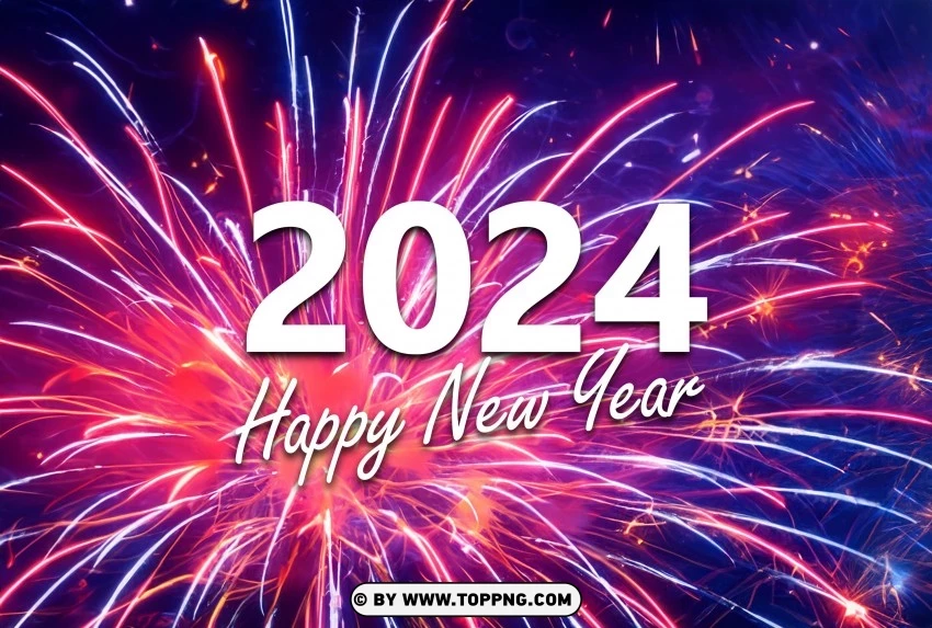 Free download | HD PNG high resolution image happy new year 2024 ...