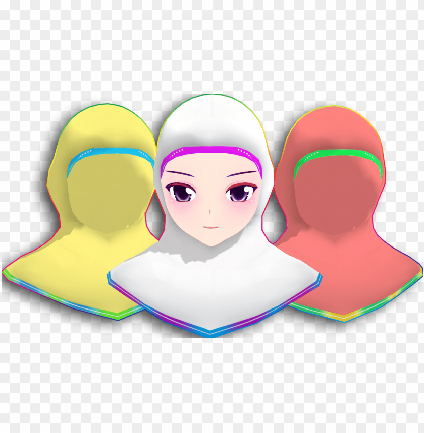 Animated Hijab cutout PNG & clipart images TOPpng
