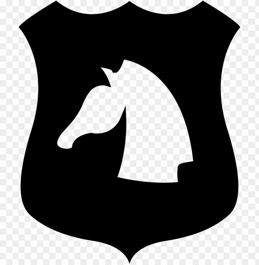 Horse Head On A Shield Svg Png Icon Free Download Horse Png Image With Transparent Background Toppng