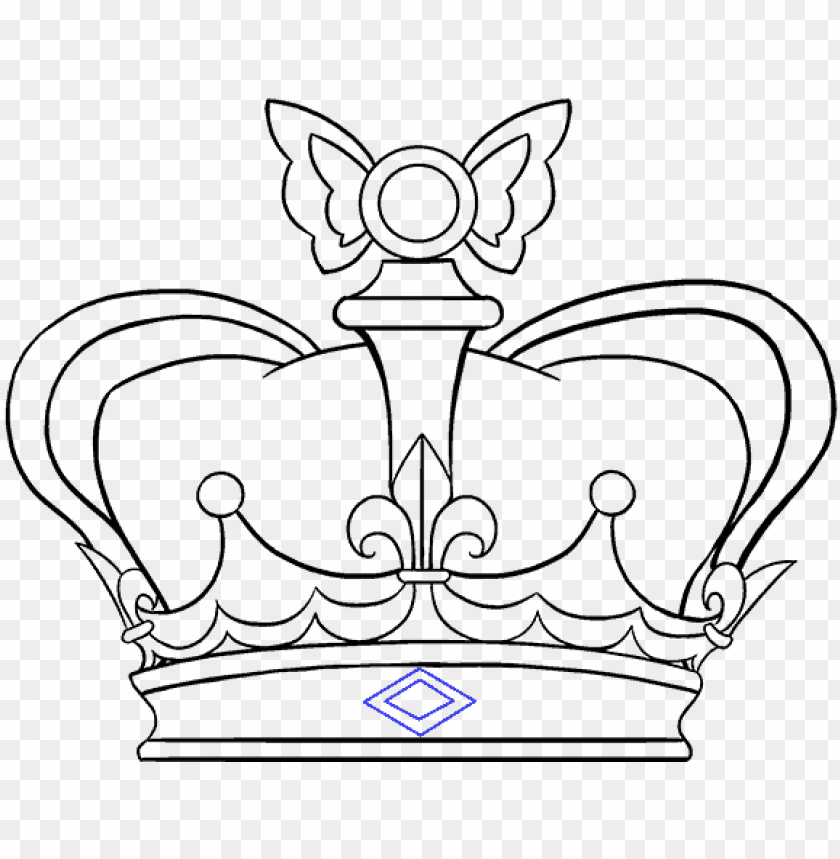 How To Draw A Queen Crown Step By Step josefinromskaugdrommen