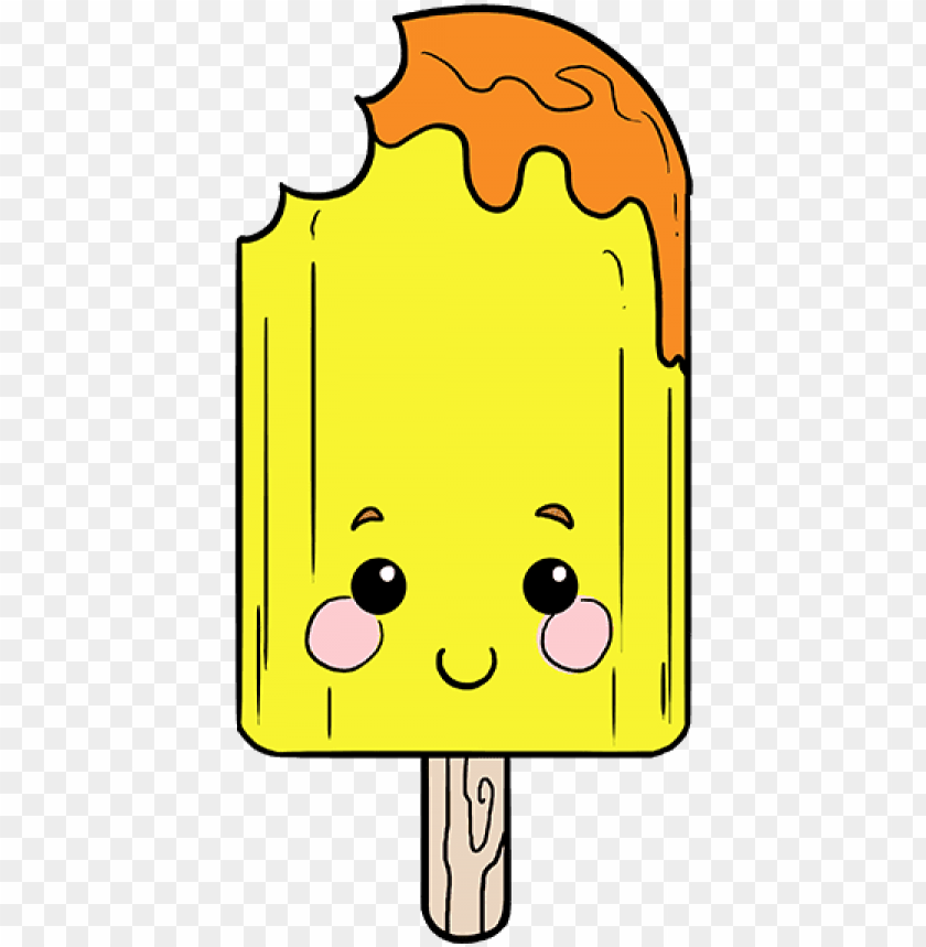 Kawaii Popsicle Clipart