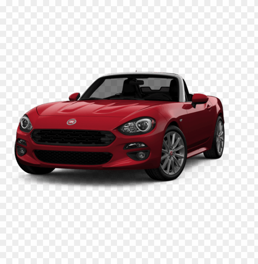 Free download | HD PNG hypnotique red 2018 abarth 124 spider red PNG