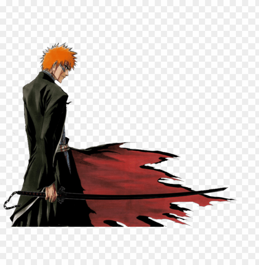 Ichigo Kurosaki One Of The Best Lead Role Characters Ichigo Bankai Png Image With Transparent Background Toppng - ichigo hair roblox