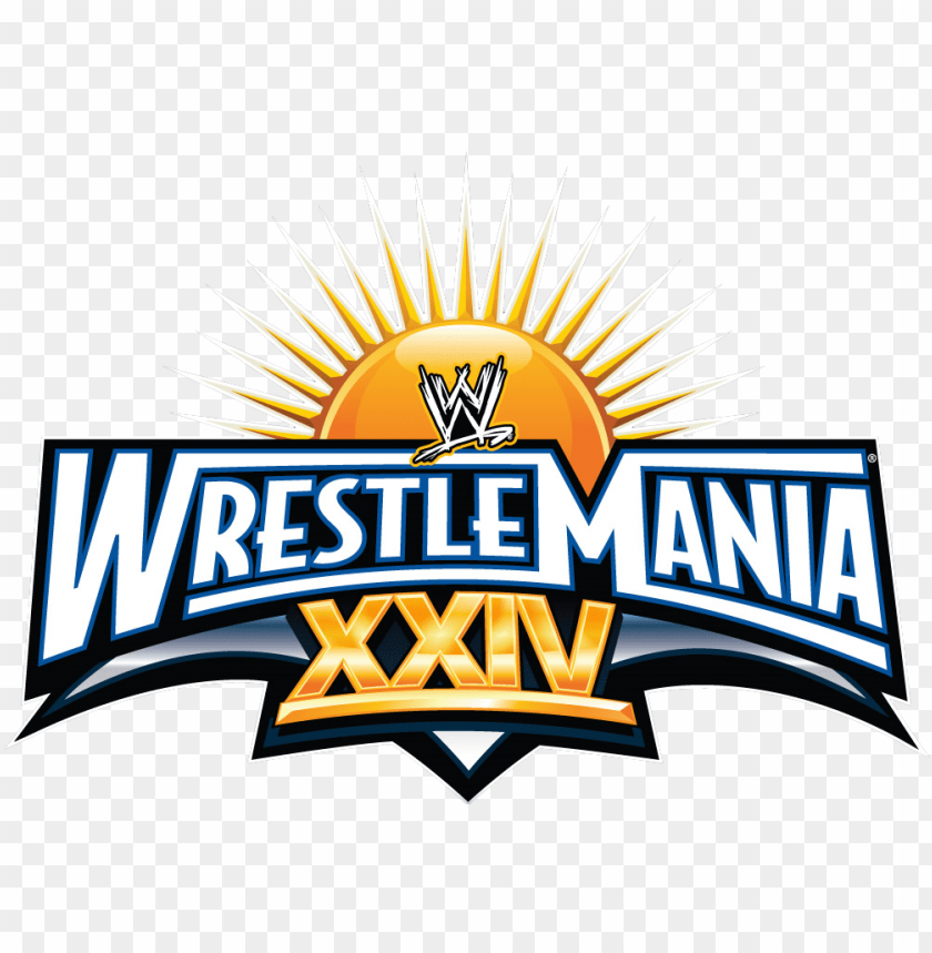 Image Wm24 Png Pro Wrestling Wiki Divas Knockouts Wwe Wrestlemania 24 Logo Png Image With Transparent Background Toppng
