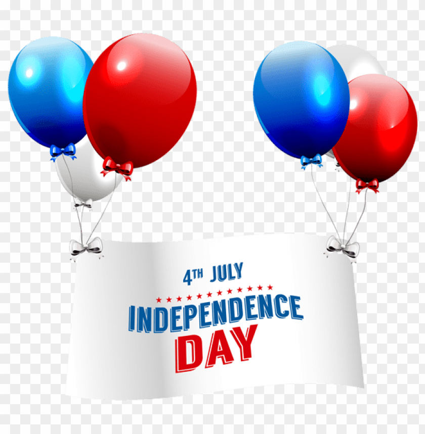 Free download | HD PNG independence day with balloons transparent png ...