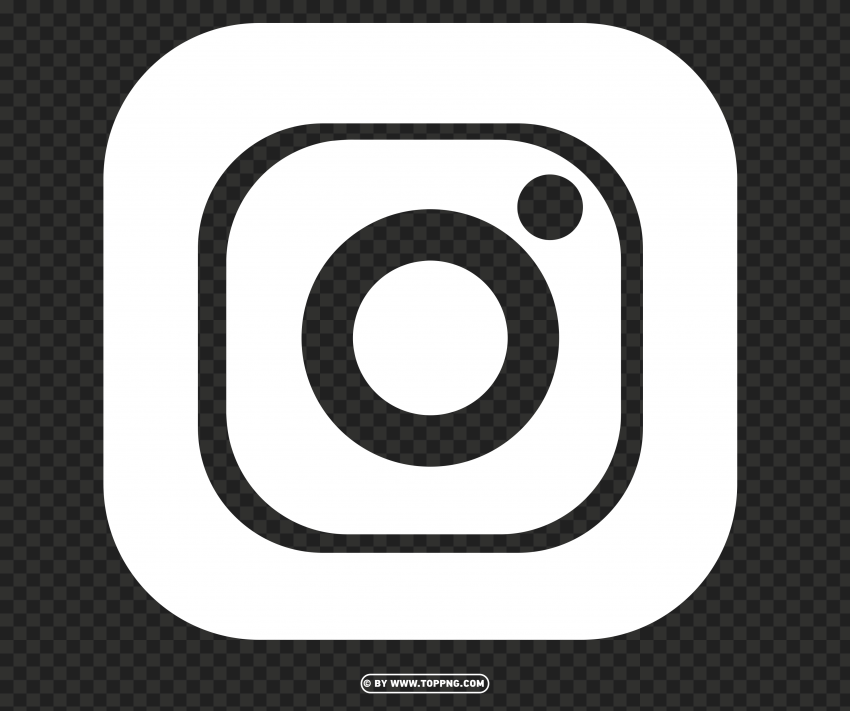 Free Download Hd Png Instagram Logo Png White Extra Stroke Bold