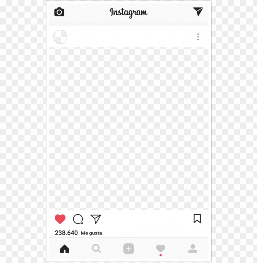 Free download HD PNG instagram photo template PNG transparent with