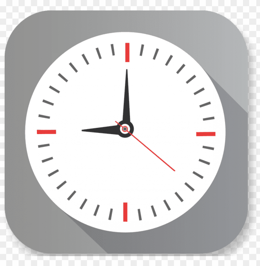 Free download HD PNG ios clock icon PNG transparent with Clear Free download HD PNG ios clock icon PNG transparent with Clear