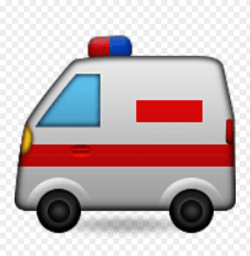 Free download HD PNG ios emoji ambulance png clipart png