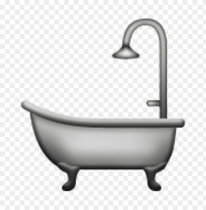 Download ios emoji bathtub png Free PNG Images TOPpng