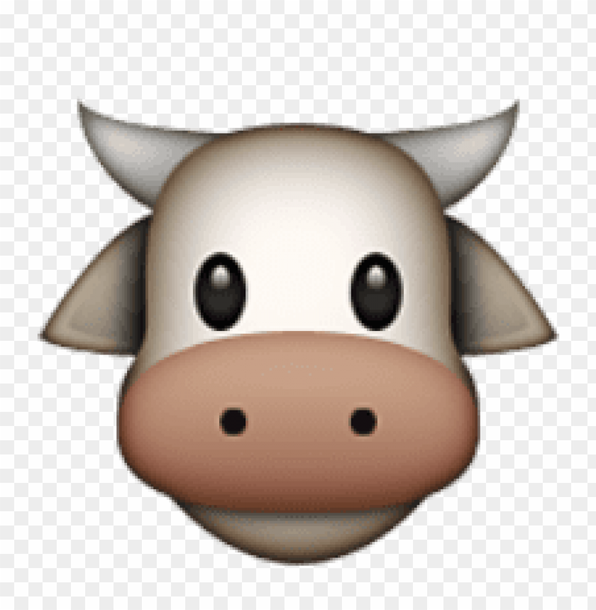 Download ios emoji cow face clipart png photo TOPpng