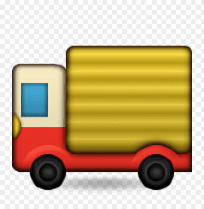 Download ios emoji delivery truck png - Free PNG Images | TOPpng