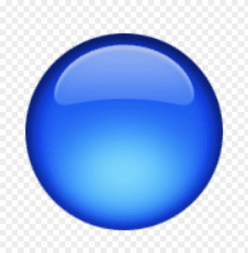 Download ios emoji large blue circle png - Free PNG Images | TOPpng