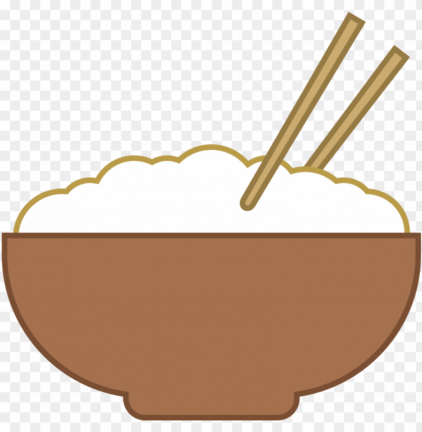 It S A Logo Of Rice Bowl Reduced To An Image Of A Bowl Of Rice