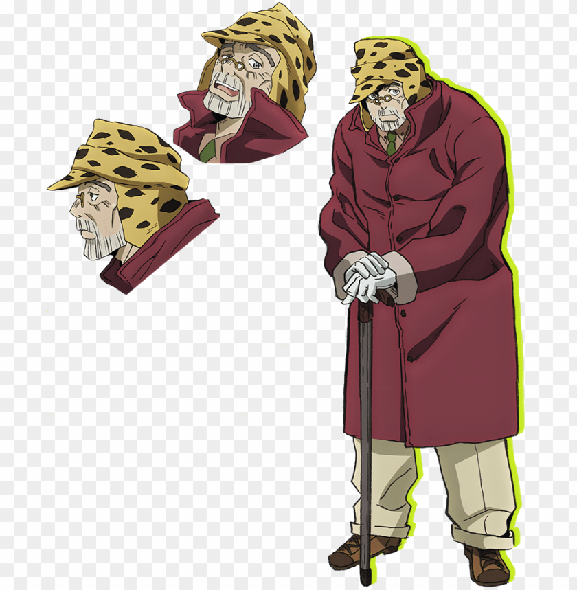 Free download | HD PNG joseph part 4 key art joseph joestar parte 4 PNG ...