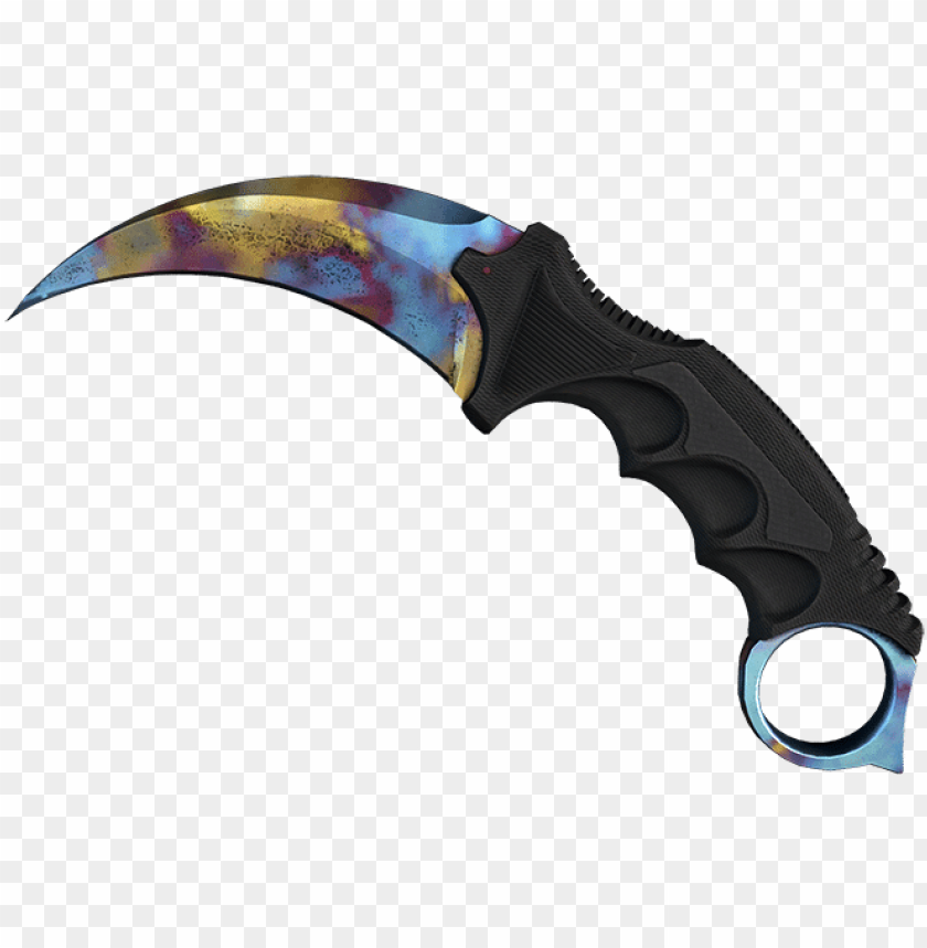 Free download HD PNG karambit case hardened csgo название скинов в кс го PNG transparent with