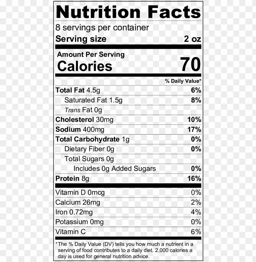 Download karl ehmer's baby chicken - nutrition label for godiva png ...