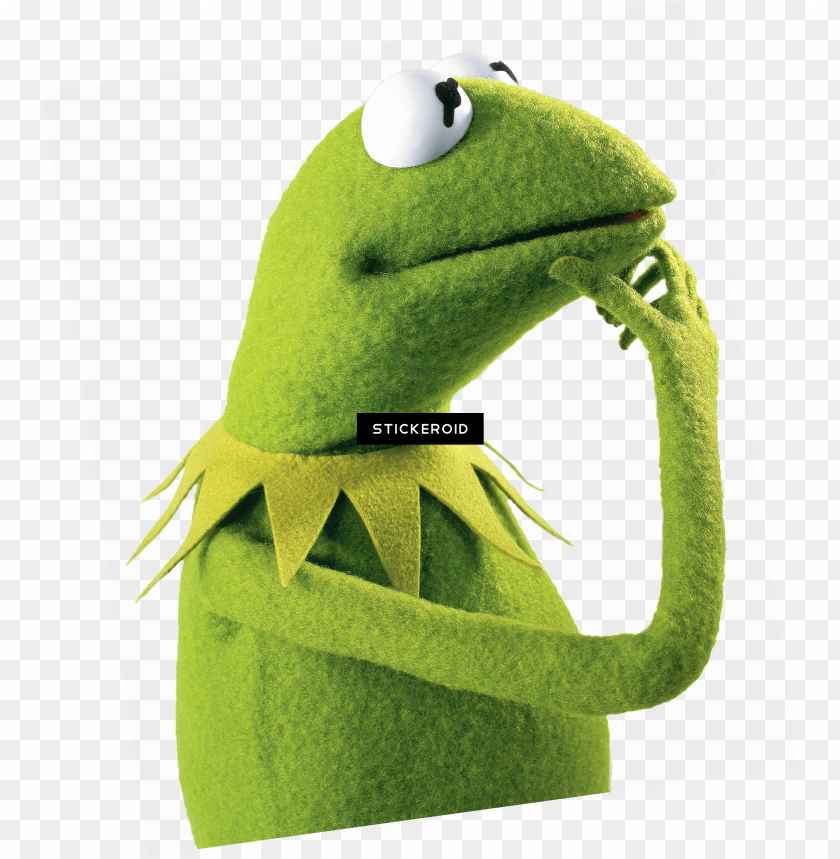 Free Download Hd Png Kermit The Frog Thinking Kermit The Fro Png