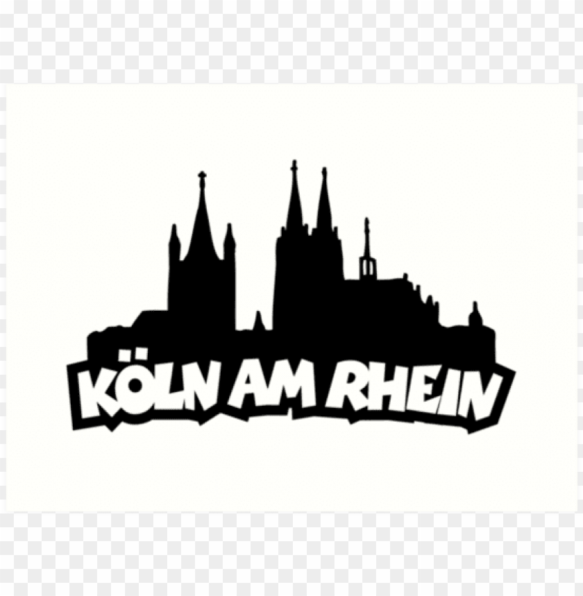 download kölner dom silhouette png  free png images  toppng