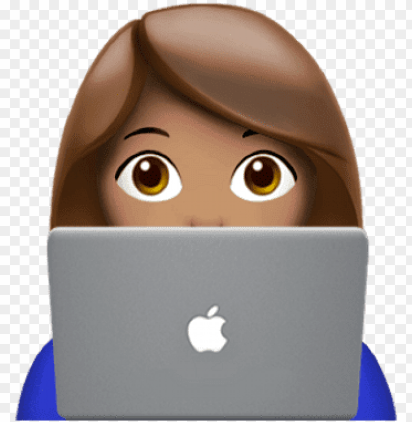 Apple emoji png. Эмодзи девушка с ноутбуком. Эмодзи человек с ноутбуком. Emoji для компьютер. Мемоджи с ноутбуком.
