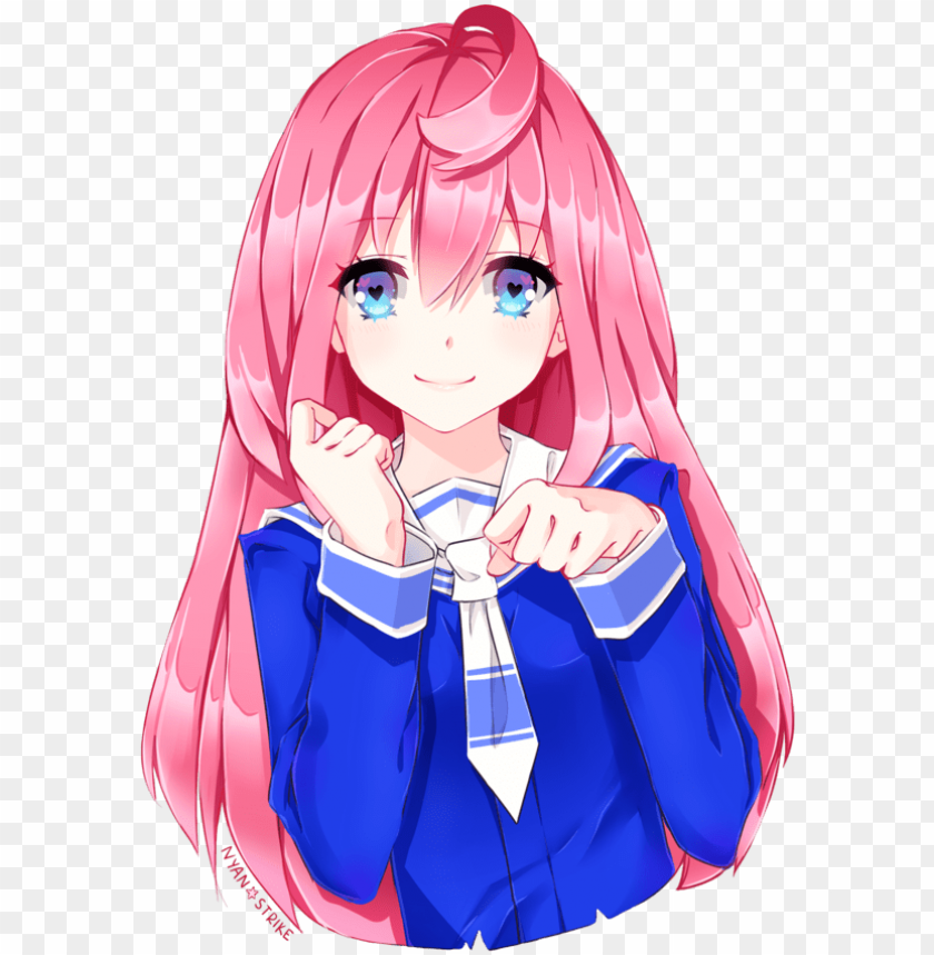 Ldshadowlady Images Ldshadowlady Hd Wallpaper And Background Anime Girl Cute Pink Hair Png Image With Transparent Background Toppng