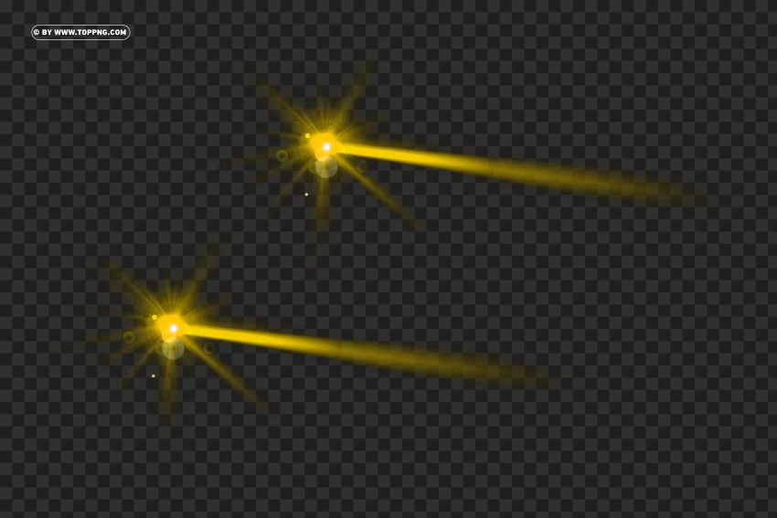 Free download HD PNG left side view of hd gold eyes with laser effect