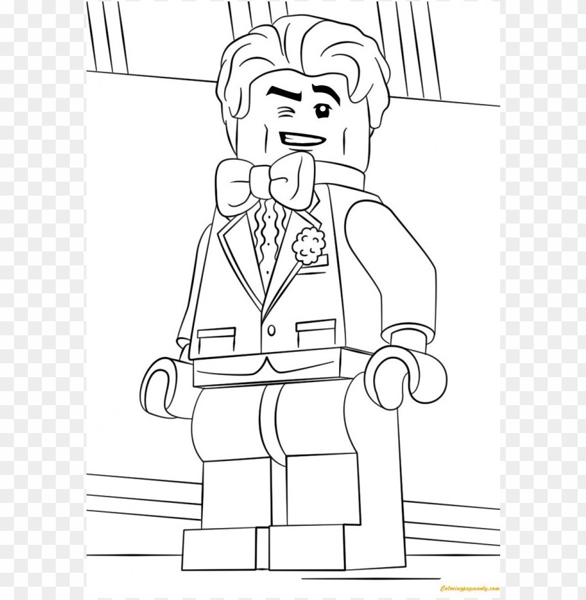 Free download HD PNG lego batman coloring pages color PNG transparent