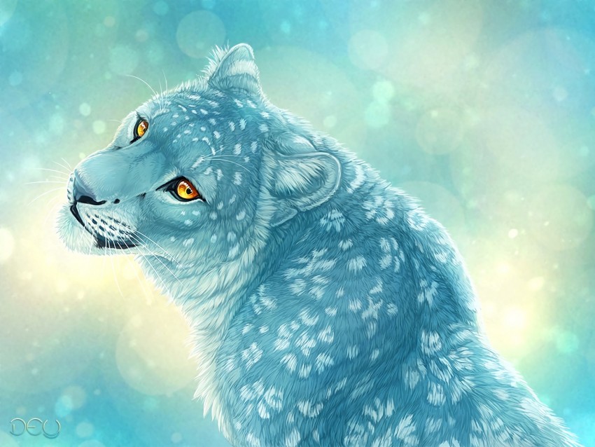 Free download | HD PNG leopard art snow leopard 4k wallpaper | TOPpng